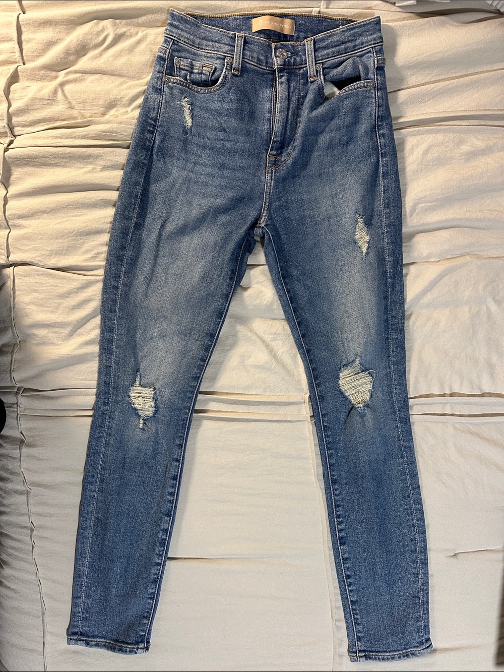 7 For All Mankind (Luxe Vintage) Women's Skinny Jeans - Size 25